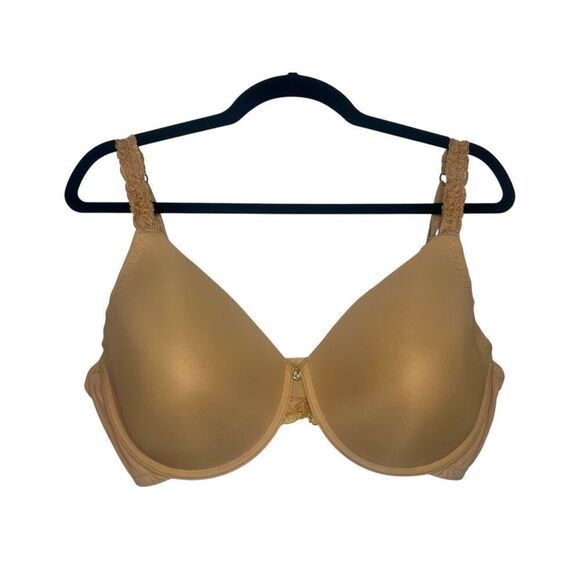 Natori Brown Lace Trim Bra - Picture 2 of 8